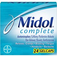 Midol Menstrual Complete Acetaminophen 500mg Gelcaps 24CT product image