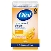 Dial Bath Soap Antibacterial Gold 8PK of 4oz Bars