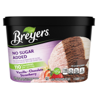 Breyers All Natural Ice Cream Vanilla, Chocolate, Strawberry 1.5 QT