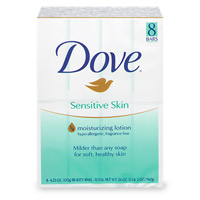 Dove Beauty Bar Sensitive Skin 8PK 4oz Bars product image