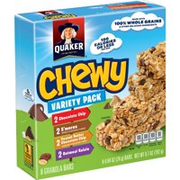 Quaker Chewy Granola Bars Variety Pack 8CT 6.7oz product image