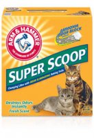 Arm & Hammer Super Scoop Cat Litter Clumping Fresh Scent 14LB Box product image