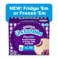 Smucker's Uncrustables Peanut Butter and Grape Jelly 10CT