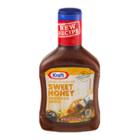 Kraft Sweet Honey Barbecue Sauce 17.5oz BTL product image