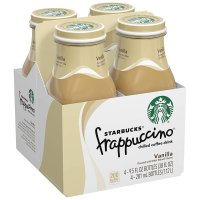 Starbucks Frappuccino Vanilla 4PK of 9.5oz Bottles product image