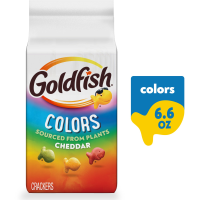 Pepperidge Farm Goldfish Crackers Colors Cheddar 6.6oz Bag