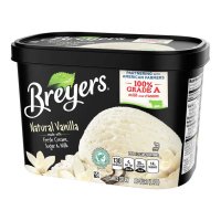 Breyers All Natural Ice Cream Natural Vanilla 1.5QT product image