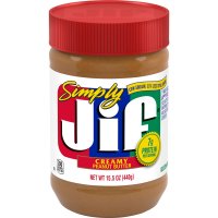 Jif Simply Creamy Peanut Butter 15.5oz Jar product image