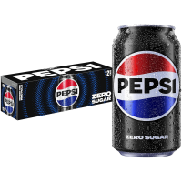 Pepsi Zero 0 Sugar Max Taste 12 Pack of 12oz Cans
