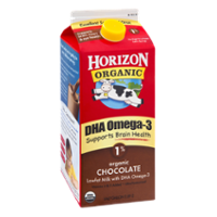 Horizon Organic DHA Omega-3 Milk Chocolate 1% Low Fat 64oz CTN product image