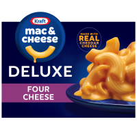 Kraft Deluxe Macaroni & Cheese Dinner Four Cheese 14oz PKG