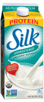 Silk Soymilk Unsweetened - No Sugar Added 64oz CTN product image