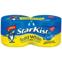 Starkist Solid White Albacore Tuna in Water 4PK of 5oz Cans 20oz PKG product image