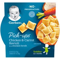 Gerber Pick-ups Chicken & Carrot Ravioli 6oz PKG product image