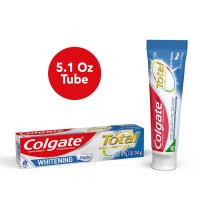 Colgate Total Whitening Gel Toothpaste 5.1oz PKG product image