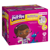 Huggies Pull-Ups Training Pants Learning Designs 4T-5T Girls 56CT product image