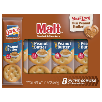 Lance Peanut Butter Malt Crackers 8CT10.3oz product image