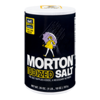 Morton Iodized Salt 26oz Can product image