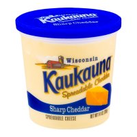 Kaukauna Spreadable Sharp Cheddar Cheese 11.3oz PKG product image