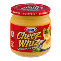 Kraft Cheese Whiz Original Cheese Dip 15oz Jar product image