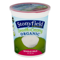 Stonyfield Farm Organic Yogurt Whole Milk Plain 32oz Tub product image