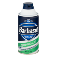 Barbasol Shave Cream Soothing Aloe 10oz Can product image