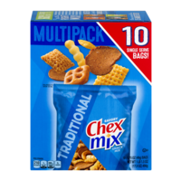 Chex Mix Snack Mix Traditional 10CT Box 17.5oz product image