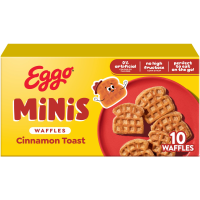 Eggo Waffles Cinnamon Toast 10 Sets of 4-10.75oz Box