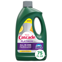 Cascade Auto Dish Detergent Gel Lemon with Clorox 75oz. BTL