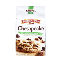 Pepperidge Farm Chesapeake Cookies Dark Chocolate Pecan 7.2oz PKG product image