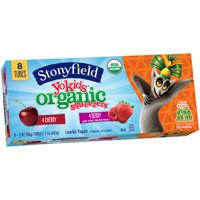Stonyfield Farm YoKids Squeezers 4Berry & 4Cherry 8CT 2oz Tubes product image
