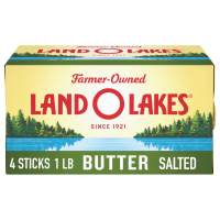 Land O Lakes Butter Salted Sticks 4 Quarters 1LB Box