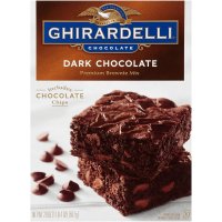 Ghirardelli Brownie Mix Dark Chocolate 20oz Box product image