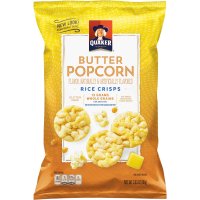 Quaker Butter Popcorn Rice Crisps Snacks 3.03oz Bag product image