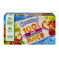 Capri Sun 100% Juice Pouches Berry 10CT 6oz EA 60oz PKG product image