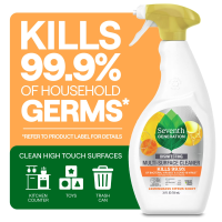 Seventh Generation Disinfecting Multi Surface Cleaner Lemongrass Citrus Scent 26oz Spray Bottle