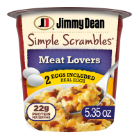 Jimmy Dean Simple Scrambles Meat Lovers 5.35oz Cup