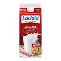 Lactaid 100% Lactose Free Milk Whole 64oz CTN