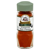 Mccormick Gourmet Collection Organic Cayenne Red Pepper 1.5oz BTL product image