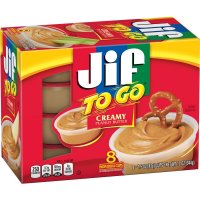 Jif To Go Creamy Peanut Butter  8Pk 12oz PKG product image