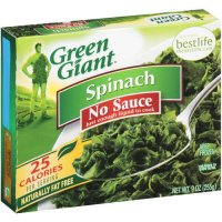 Green Giant Spinach No Sauce 9oz Box product image