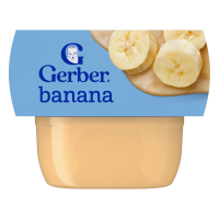 Gerber 1st Foods Bananas, 2oz 2 Pack