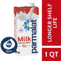 Parmalat Long Life Milk Whole Vitamin D 1QT CTN