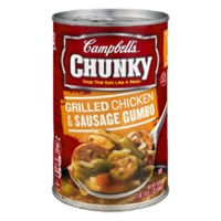 Campbell's Chunky Soup Grilled Chicken & Sausage Gumbo 18.8oz Can product image