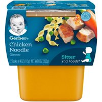Gerber 2nd Foods Chicken Noodle Dinner 4oz 2PK product image