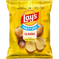 Lay's Potato Chips Classic Party Size 13oz Bag
