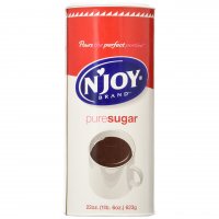 N Joy Pure Cane Sugar Granulated 22oz Canister product image