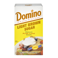Domino Pure Cane Light Brown Sugar 1LB Box product image
