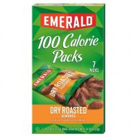 Emerald 100 Calorie Packs Dry Roasted Almonds 7Pack Box 4.41oz product image