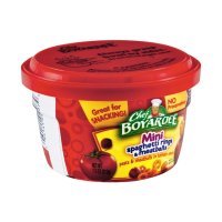 Chef Boyardee Mini Spaghetti Rings & Meatballs 7.5oz Cup product image